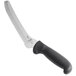 A Mercer Culinary Ultimate White bread knife with a black handle.