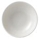 A Dudson matte pearl stoneware rice bowl in white.