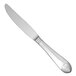A Oneida stainless steel table knife with a handle.