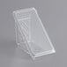 A pack of 50 clear plastic PET sandwich wedge containers with lids.