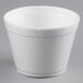 A white Dart foam container with a lid.