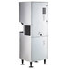 A large white rectangular Hoshizaki ice maker and water dispenser with black legs.