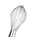 A close-up of a stainless steel AllPoints conical whisk with a wire handle.