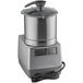 A silver Robot Coupe Blixer4 food processor with a clear lid attached.