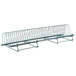 A Metro TDR48K3 Metroseal 3 grid mounted tray drying rack with a white background.