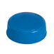 A blue plastic Tablecraft bottle cap.