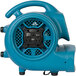 A blue XPOWER air blower with black outlets.