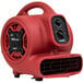 A red XPOWER air mover with black knobs.