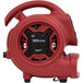 A red XPOWER air blower with a black handle.