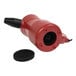 A red XPOWER high velocity electric blower with a black handle.