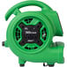 A green XPOWER air blower with black outlets.