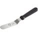 A Mercer Culinary baking / icing spatula with a black plastic handle and silver blade.