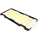 A white and yellow rectangular Victor Pest mouse glue tray with a black rectangular frame.