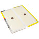 Two white and yellow rectangular Victor Pest Hold-Fast Rat Glue Book boxes with brown buttons on top.