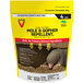A yellow package of Victor Pest mole and gopher repellent.