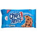 A blue package of Nabisco Chips Ahoy! chocolate chip cookies.
