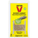 A yellow package of Victor Pest M805 Scent-Away Natural Rodent Repellent with 5 small rodents on the front.