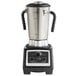AvaMix commercial food blender with a metal container, lid, and handle.