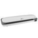 A white rectangular Royal Sovereign laminator with black text and a black handle.