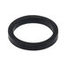 A black rubber ring.