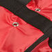 An American Metalcraft red nylon sandwich delivery bag with a zipper.