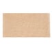 A rectangular beige piece of Bagcraft Packaging EcoCraft deli paper.