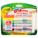 A package of Crayola washable dry erase markers with a red label.