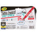 A white and black Crayola Take Note package with a red Crayola Dry Erase marker.