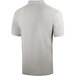 The back of a light gray Henry Segal polo shirt with a white collar.