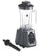 A black AvaMix commercial blender with a black blade and handle.