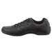 A black SR Max women's athletic shoe with laces and a rubber sole.