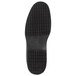 The black rubber sole of a SR Max cold storage overshoe.