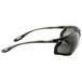 3M Virtua CCS safety glasses with black frames and grey lenses.