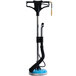The Mytee T-Handle Spinner Tile and Grout Cleaning Tool with a black and blue hose.