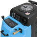 A blue and black Mytee Speedster carpet extractor machine.