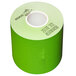 A green roll of MAXStick side-edge adhesive label paper.