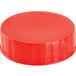 A red plastic lid for FIFO Innovations Squeeze Bottles.