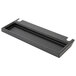 A black metal rectangular drip tray for Bunn Dual SH Brewers and Stands.