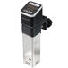 A black and silver Hamilton Beach digital sous vide immersion circulator with a display.