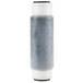 A 3M grey and white plastic water filtration cartridge with a white cap.