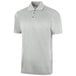 A white Henry Segal short sleeve polo shirt with a collar and buttons.