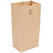 A brown paper bag with black text that says "Duro 8 lb."