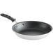 A Vollrath stainless steel frying pan with a black TriVent handle.