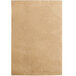 A brown paper bag with a white border.