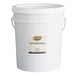 A white Golden Barrel bucket of light liquid malt extract with a white lid.