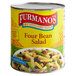 A Furmano's #10 can of Four Bean Salad with a yellow label.