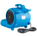 A blue Lavex 2-speed air blower with a black cord.