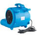 A blue Lavex air blower with a black wire.