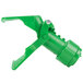 A Unger green plastic FIXI-Clamp pole attachment handle.