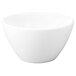A Chef & Sommelier Eternity Plus warm white china bowl with a rolled edge.